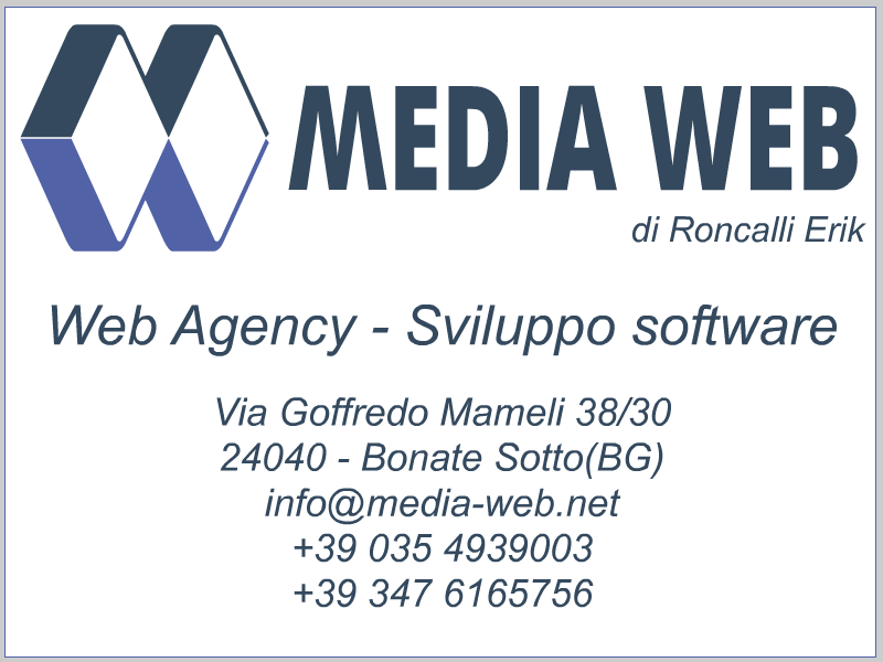 Media Web di Roncalli Erik